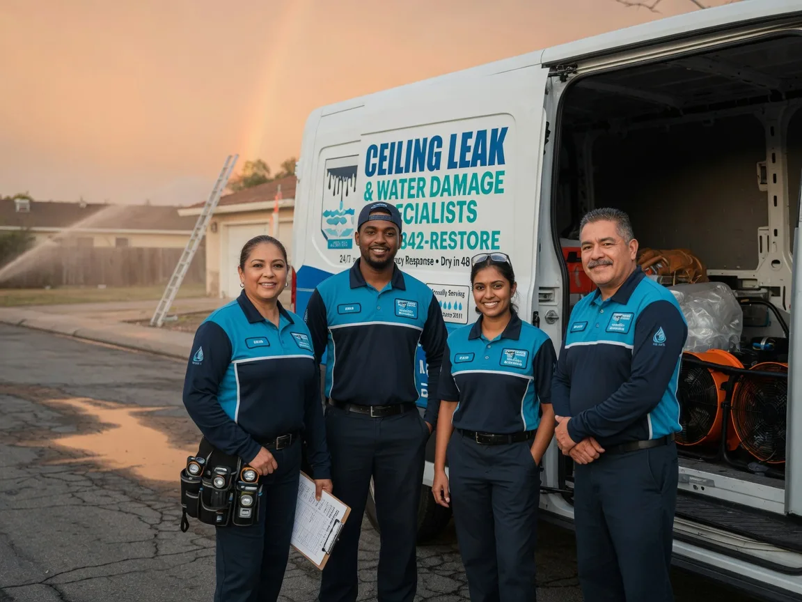 Ceiling Leak Cleanup company in Brownsville, OH