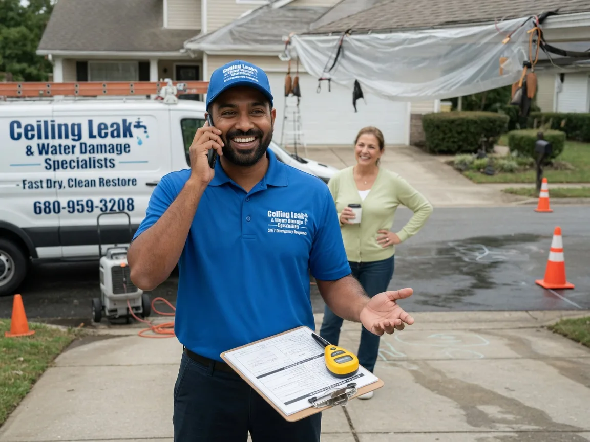 Ceiling Leak Cleanup Brownsville, OH FAQs