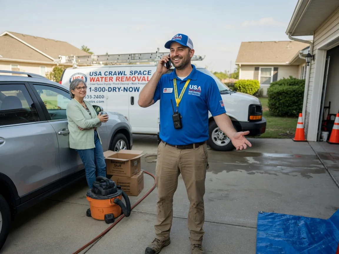 Crawl Space Water Removal Brownsville, OH FAQs